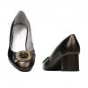 Elegante Damenschuhe 1274 Perlmutt Braun