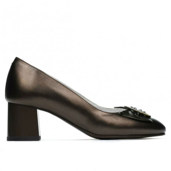 Elegante Damenschuhe 1274 Perlmutt Braun Elegante Damenschuhe 1274 Perlmutt Braun