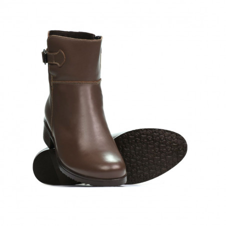 Damen Stiefeletten 3284 Cappuccino