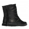 Kinderstiefel 3019 Schwarz