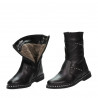 Kinderstiefel 3019 Schwarz