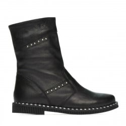 Kinderstiefel 3019 Schwarz