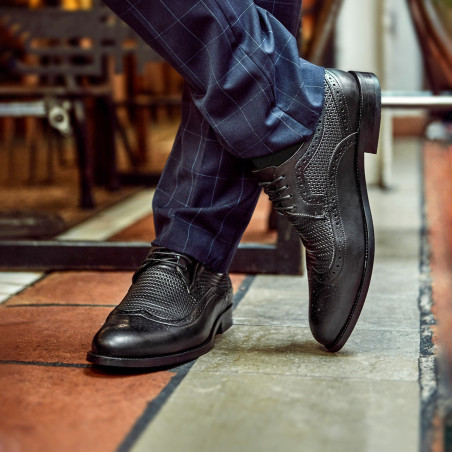 Elegante Herrenschuhe 904 Schwarz lifestyle
