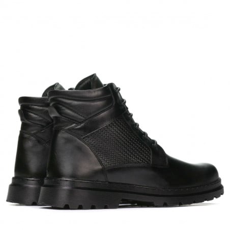 Herrenstiefel 4119 schwarz kombiniert