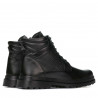 Herrenstiefel 4119 schwarz kombiniert