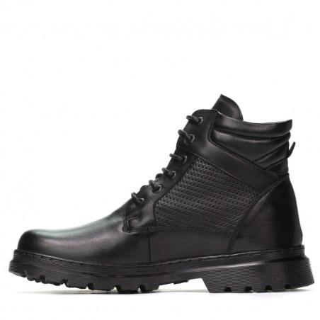Herrenstiefel 4119 schwarz kombiniert