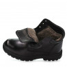 Herrenstiefel 4119 schwarz kombiniert