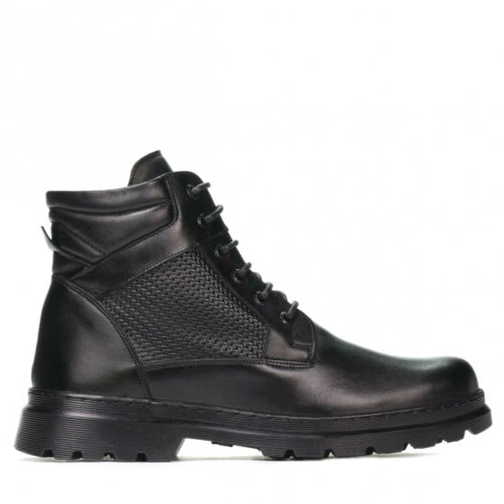 Herrenstiefel 4119 schwarz kombiniert Herrenstiefel 4119 schwarz kombiniert