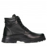 Herrenstiefel 4119 schwarz kombiniert