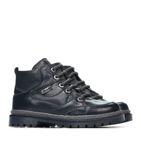 Kinderstiefel 3017 indigo+grau