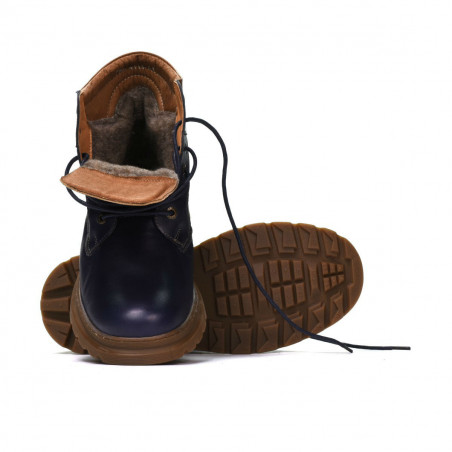 Herrenstiefel 4119 indigo kombiniert