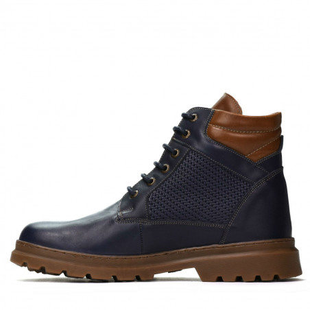 Herrenstiefel 4119 indigo kombiniert