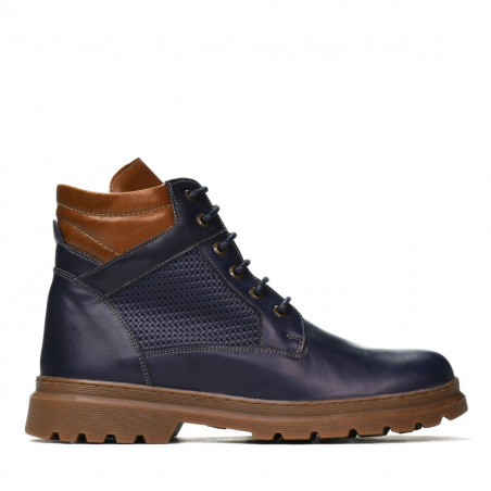 Herrenstiefel 4119 indigo kombiniert