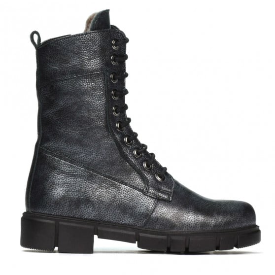 Damenstiefeletten 3337-1 Perlgrau Damenstiefeletten 3337-1 Perlgrau