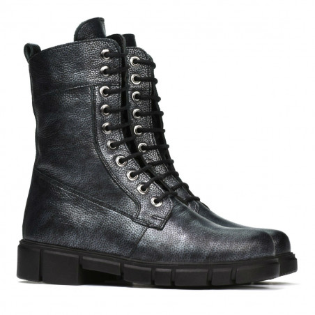 Damenstiefeletten 3337-1 Perlgrau
