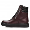 Damenstiefel 3343 bordeaux kombiniert
