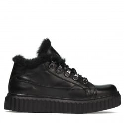 Damenstiefel 3344 schwarz.