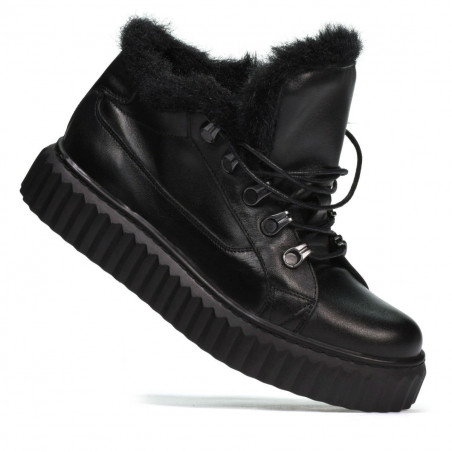 Damenstiefel 3344 schwarz