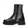 Kleine Kinderstiefel 103c schwarz+anthrazit