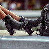 Damenstiefel 3345 schwarz lifestyle