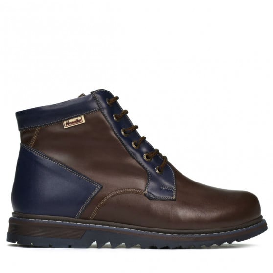 Herrenstiefel 497 Kaffee+Indigo Herrenstiefel 497 Kaffee+Indigo