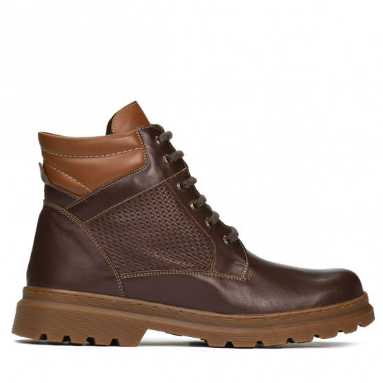 Herrenschuhe 4119 Kaffee kombiniert Herrenschuhe 4119 Kaffee kombiniert