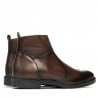 Herrenschuhe 499 a Kaffee