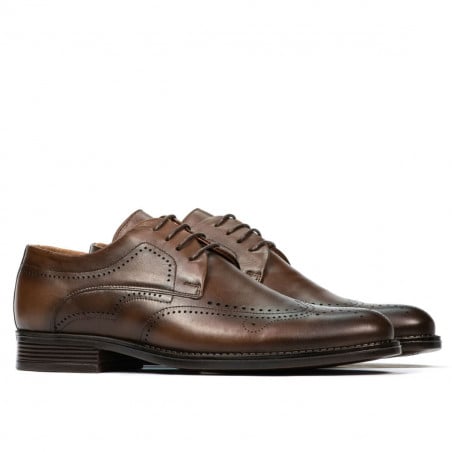Elegante Herrenschuhe 907 in Sandfarbe