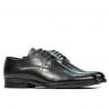 Elegante Herrenschuhe 907 Schwarz