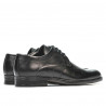 Elegante Herrenschuhe 907 Schwarz