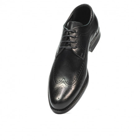 Elegante Herrenschuhe 907 Schwarz