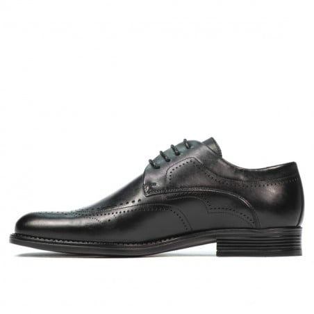Elegante Herrenschuhe 907 Schwarz