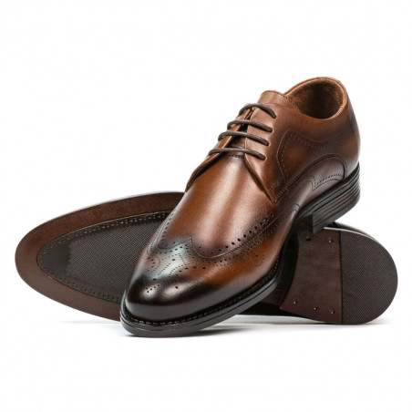 Elegante Herrenschuhe 907 a braun