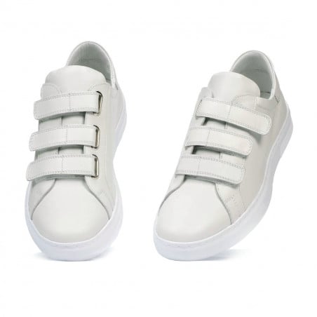 Herren Sportschuhe 893sc Weiß Klettverschluss