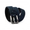 Unisex-Gürtel 01bc blau Velours