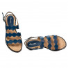 Damensandalen 5069 Elektrisch Blau