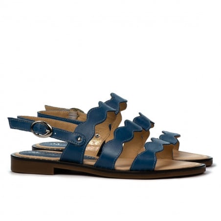 Damensandalen 5069 Elektrisch Blau