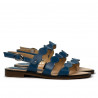 Damensandalen 5069 Elektrisch Blau