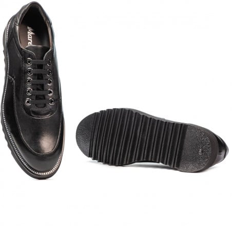Herrenfreizeitschuhe 909 Schwarz