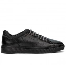 Herrensportschuhe 913 schwarz