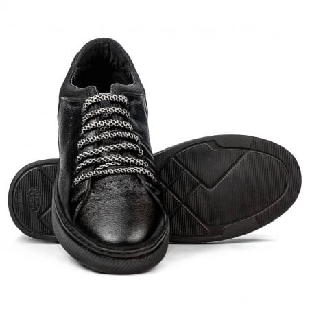 Herrensportschuhe 913 schwarz