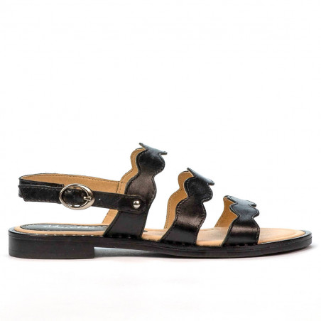 Damensandalen 5069 schwarz