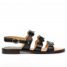 Damensandalen 5069 schwarz