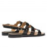 Damensandalen 5069 schwarz