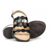 Damensandalen 5069 schwarz