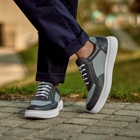 Casual/Sport Herrenschuhe 906 grau kombiniert lifestyle