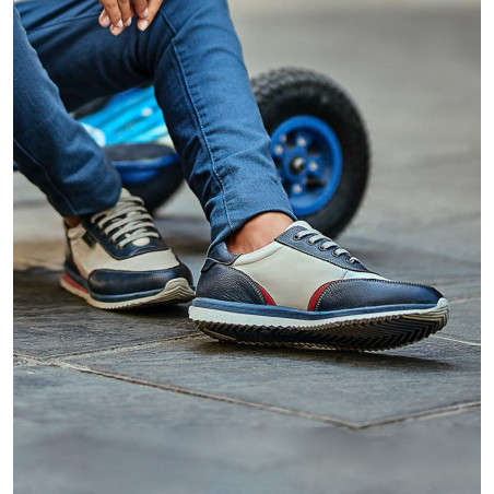 Jugendliche Sportschuhe 374 Indigo kombiniert lifestyle