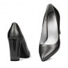 Damen elegante Schuhe 1261 perlgrau