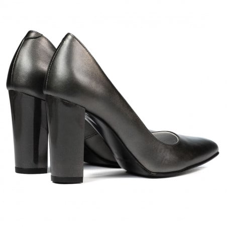 Damen elegante Schuhe 1261 perlgrau