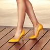 Elegante Damenschuhe 1246 gelb